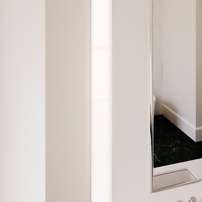 1 Light LED Bathroom Vanity Light, Polished Chrome