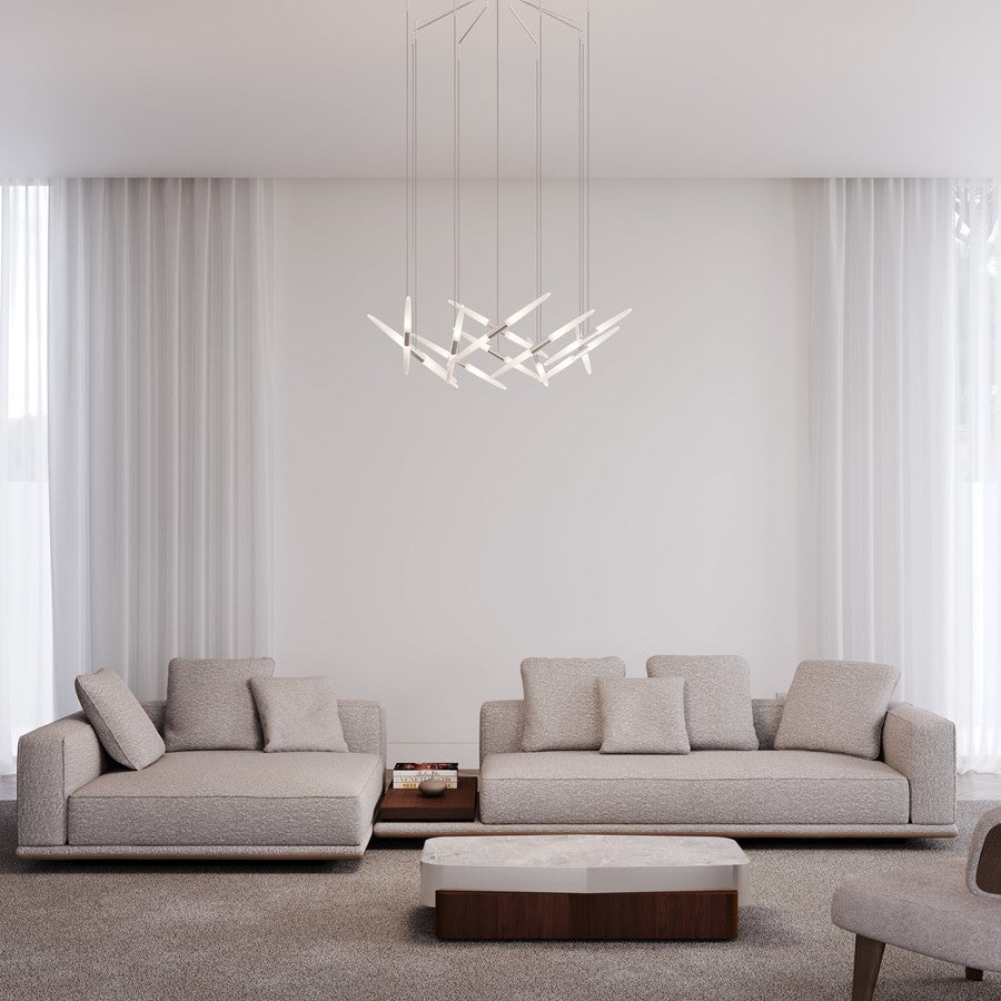 LED Pendant, Frosted Shade