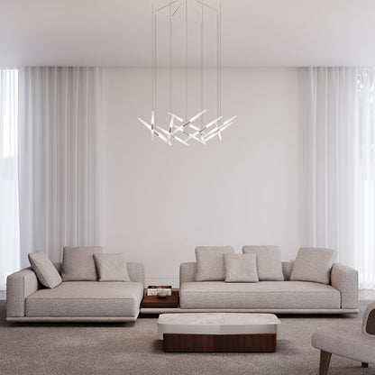 LED Pendant, Frosted Shade