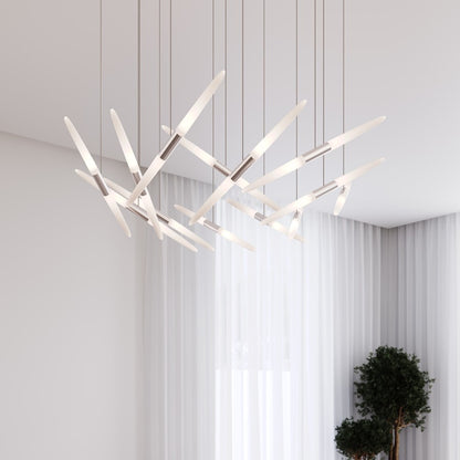 LED Pendant, Frosted Shade