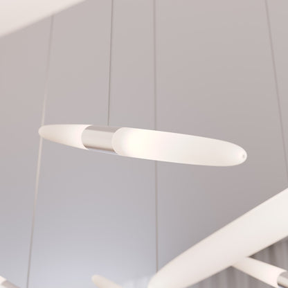 LED Pendant, Frosted Shade