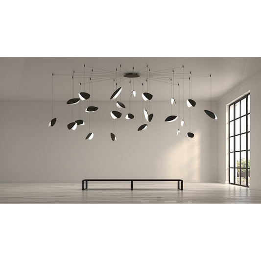 LED Pendant, Satin Black