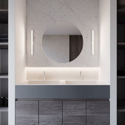 1 Light LED Bathroom Wall Sconce