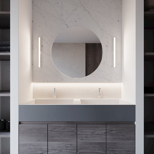 1 Light LED Bathroom Wall Sconce