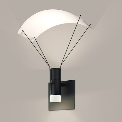 6" Wall Sconce/ParaReflector, Black