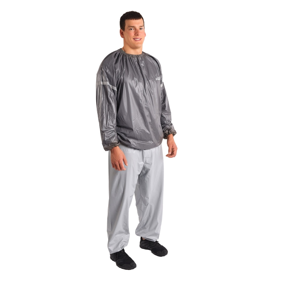 Stamina Sauna Suit Small/Medium | 100% PVC Heavy-Duty Vinyl | Promotes Sweating & Water Weight Loss | Model 05-0404