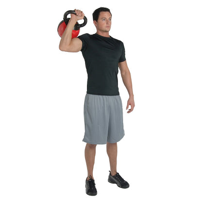 Stamina Adjustable Kettle Versa-Bell 36lb | 16-36 lb 6-in-1 | Home Gym & Kettlebell Training | 9 x 9 x 11 in | Model 05-3036