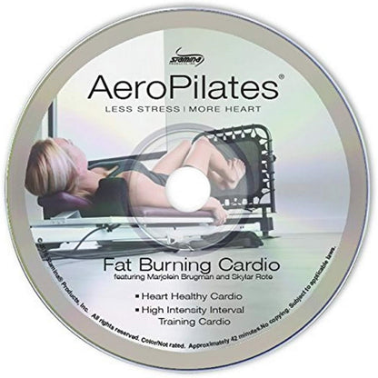 Stamina AeroPilates Fat Burning Cardio DVD | High-Energy Cardio Workout for AeroPilates Reformers | Home Fitness | Model 05-9134D