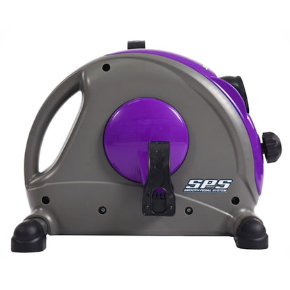 Stamina Mini Exercise Bike | Purple Smooth Pedal System | Home & Office Workout | 15 x 13.5 x 12 in | Model 15-0142