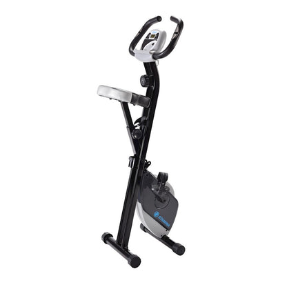 Stamina Folding Exercise Bike 182 | 8-Level Magnetic Resistance | Home Gym Cardio | 15 x 8 x 46.5 in | Model 15-0182