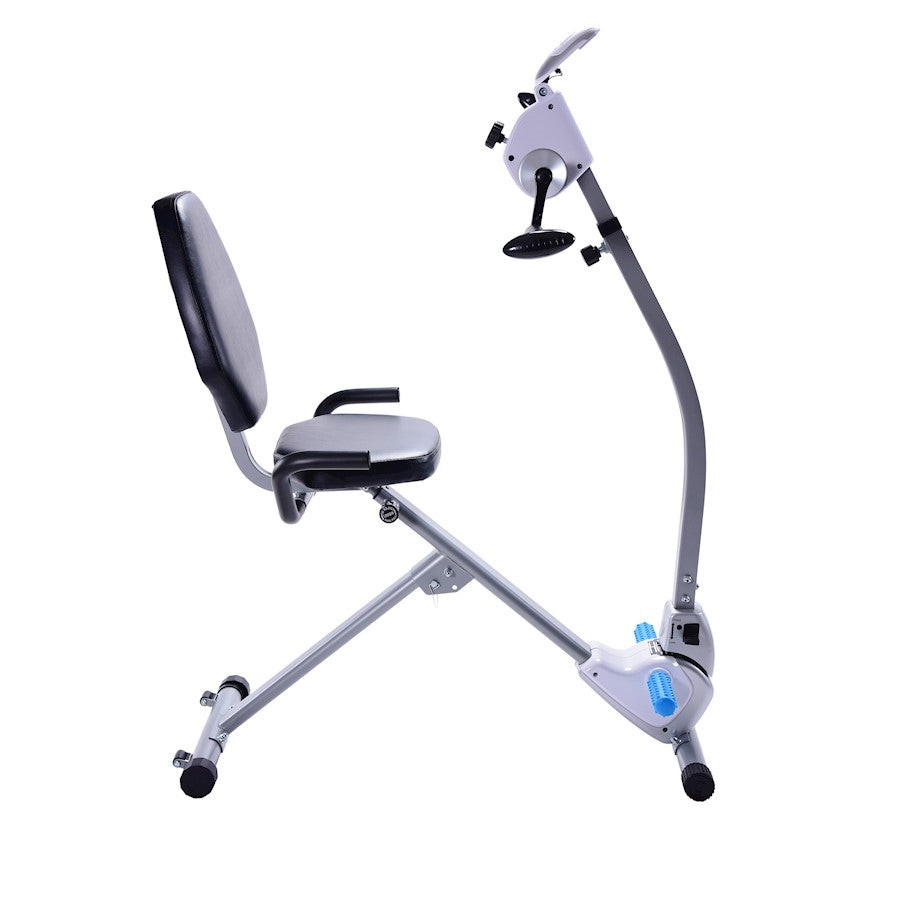 Stamina Seated Upper Body Exercise Bike | Compact Cardio for Home Gym & Office | 38.5 x 22.75 x 52.5 in | Model 15-0301