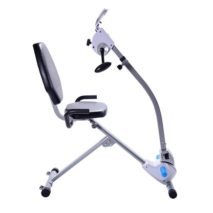 Stamina Seated Upper Body Exercise Bike | Compact Cardio for Home Gym & Office | 38.5 x 22.75 x 52.5 in | Model 15-0301