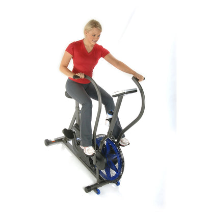 Stamina Airgometer Exercise Bike | Air Resistance | Home Cardio & Upper Body Workout | 49 x 23 x 50 in | Model 15-1100