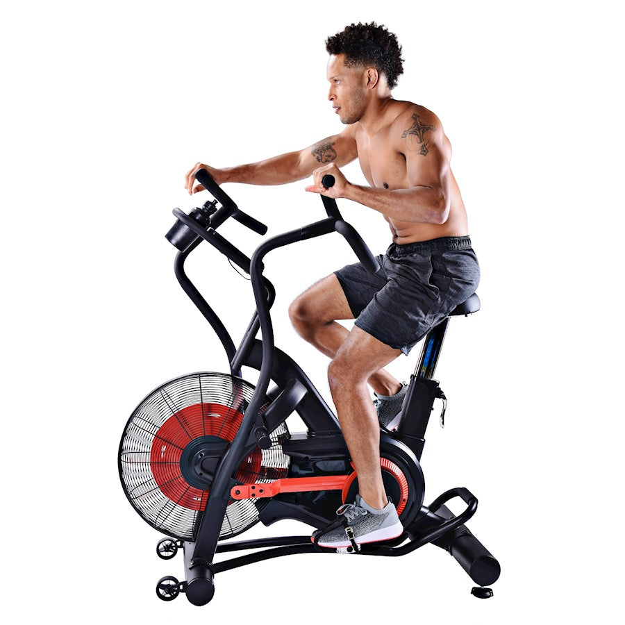 Stamina X Air Bike | Air Resistance | Full-Body Home Workout | 53 x 54 x 23 in | Model 15-1175