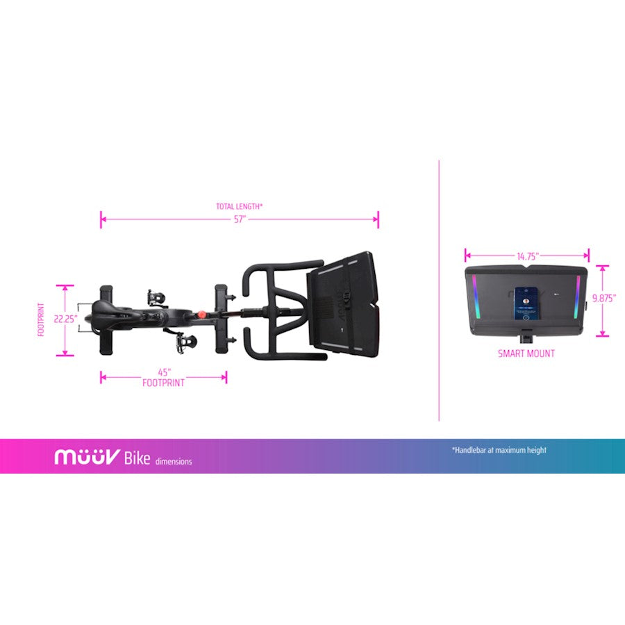 Stamina müüv Bike | Smart Indoor Cycling Bike with App Integration and Audio Coaching | Home Cardio Workout for Living Room & Bedroom | Model 15-8100