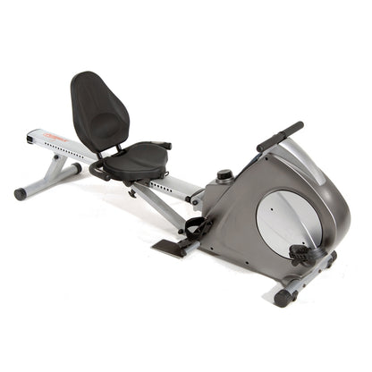 Stamina Deluxe Conversion II Recumbent Bike/Rower | 2-in-1 Magnetic Resistance Fitness Machine | Full Body Home Workout for Living | Model 15-9003