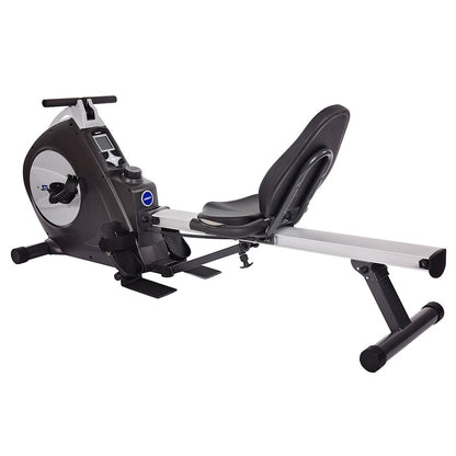Stamina Conversion II Recumbent Bike/Rower | 2-in-1 Magnetic Resistance Fitness Machine | Full Body Home Workout for Living Room | Model 15-9011