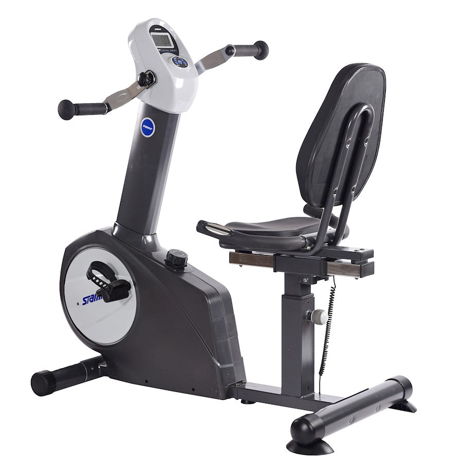 Stamina Elite Total Body Recumbent Bike | Full Body Exercise Bike with Magnetic Resistance | Home Cardio & Strength Training | Model 15-9122