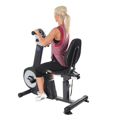 Stamina Elite Total Body Recumbent Bike | Full Body Exercise Bike with Magnetic Resistance | Home Cardio & Strength Training | Model 15-9122