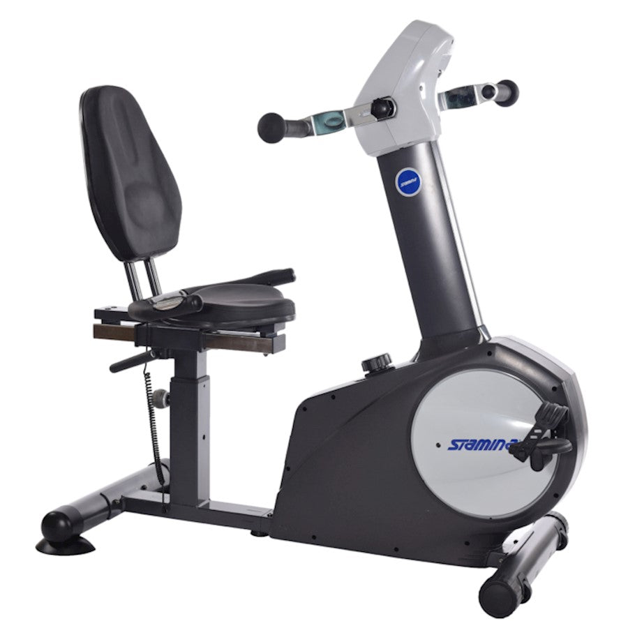 Stamina Elite Total Body Recumbent Bike | Full Body Exercise Bike with Magnetic Resistance | Home Cardio & Strength Training | Model 15-9122