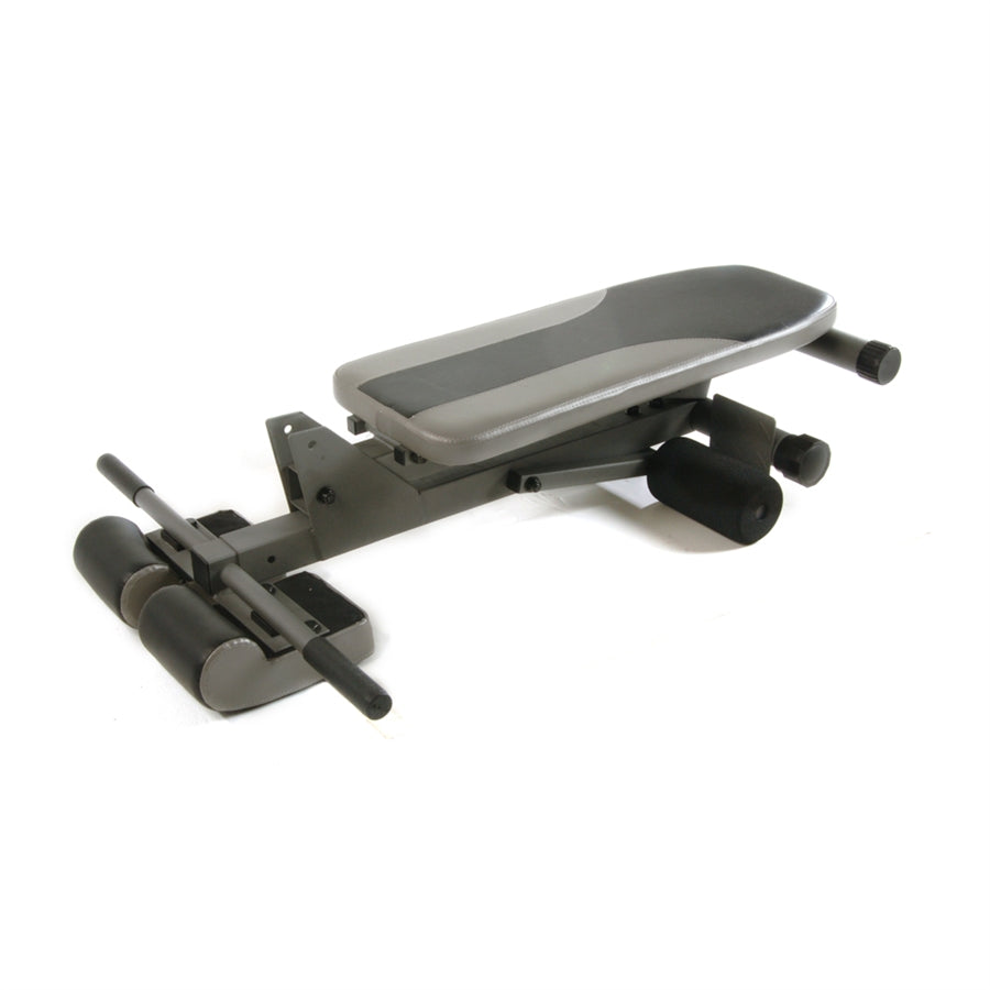 Stamina Ab/Hyper Bench | 4-Level Adjustable Core & Back Trainer | Home Gym & Fitness Studio | 56 x 27 x 35 in | Model 20-2021