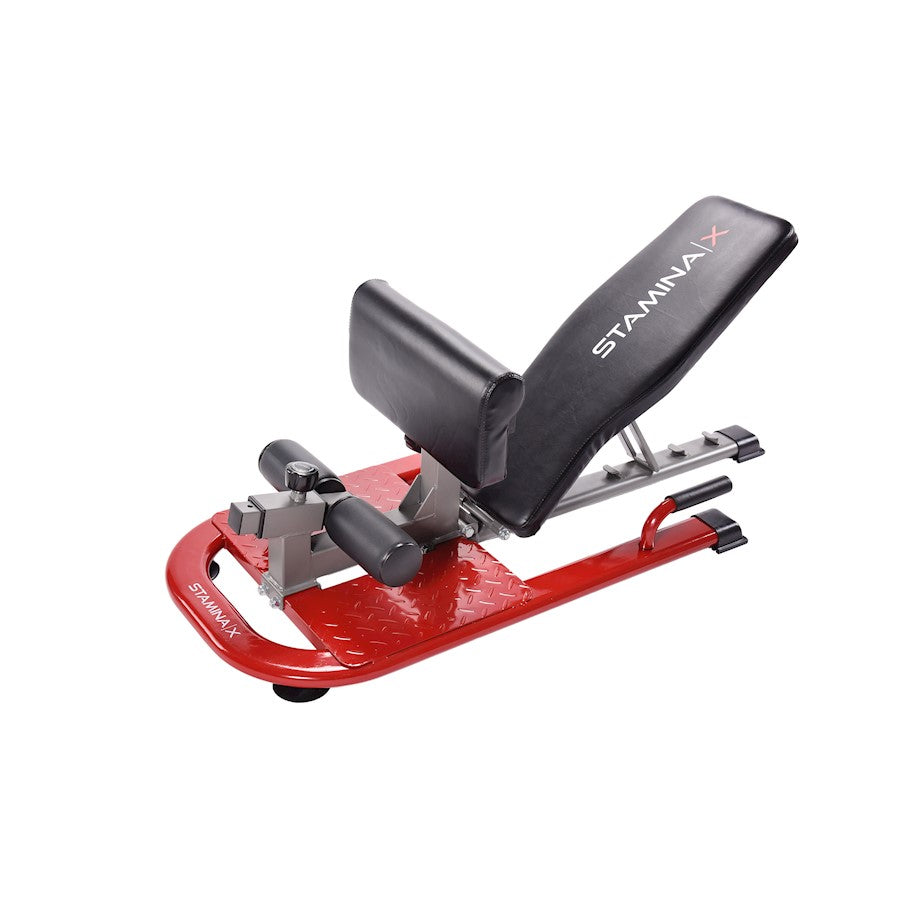 Stamina 4-in-1 Strength Training System | Home Gym with Bench, Pulley, Leg Developer | 49 x 20 x 35 in | Model 20-3011