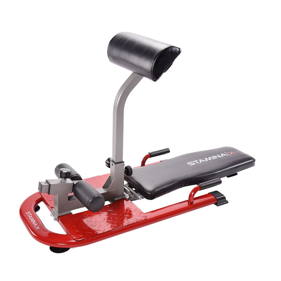 Stamina 4-in-1 Strength Training System | Home Gym with Bench, Pulley, Leg Developer | 49 x 20 x 35 in | Model 20-3011