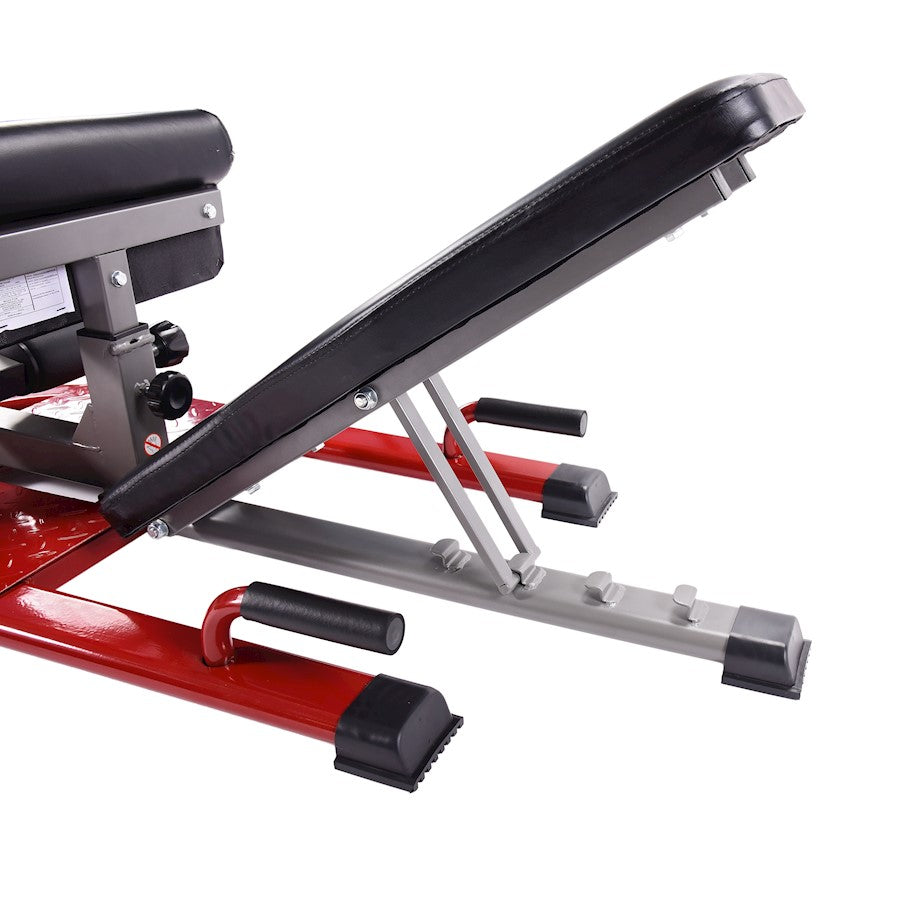 Stamina 4-in-1 Strength Training System | Home Gym with Bench, Pulley, Leg Developer | 49 x 20 x 35 in | Model 20-3011