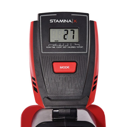 Stamina X Magnetic Rower | Steel Frame with Magnetic Resistance | Home Gym & Small Spaces | Model 35-1102A