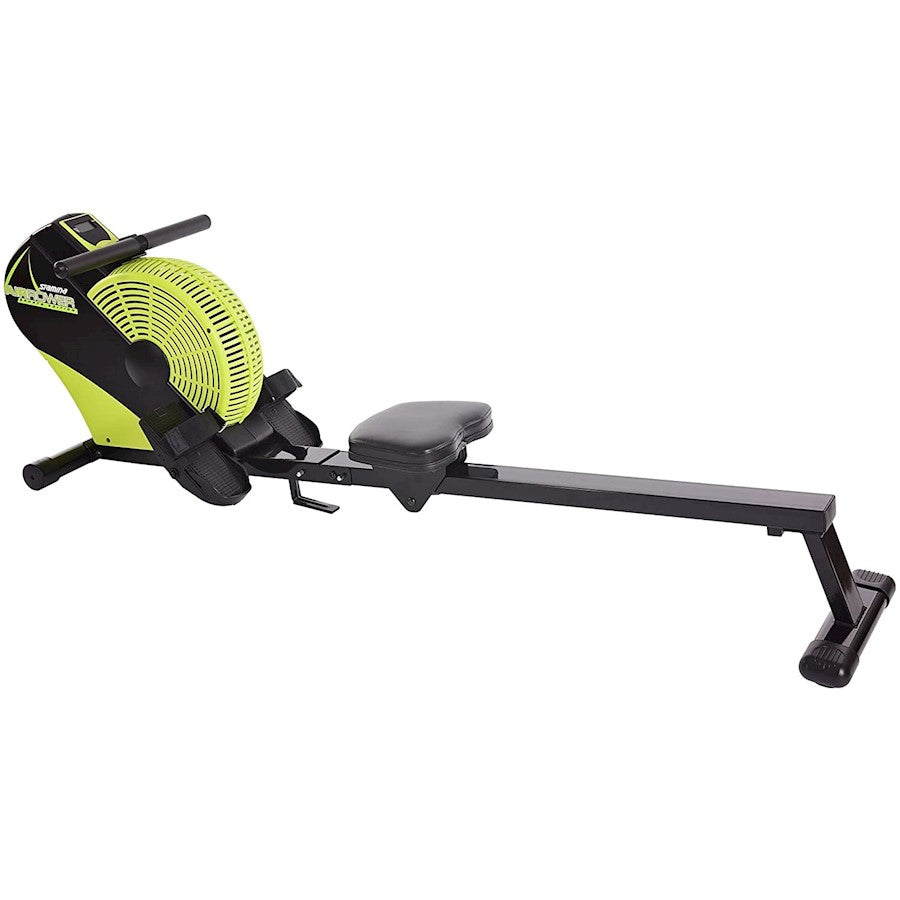 Stamina ATS Air Rower Sports Edition | Wind Resistance Rowing Machine for Home Cardio & Full Body Workout | 55 lbs | Model 35-1404B
