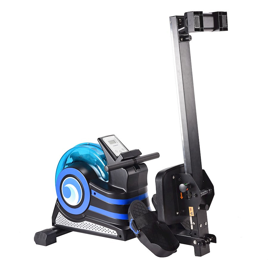 Stamina Wave Water Rower 1435 | Water Resistance Rowing Machine | Home Gym & Cardio | 76 x 20 x 21 in | Model 35-1435