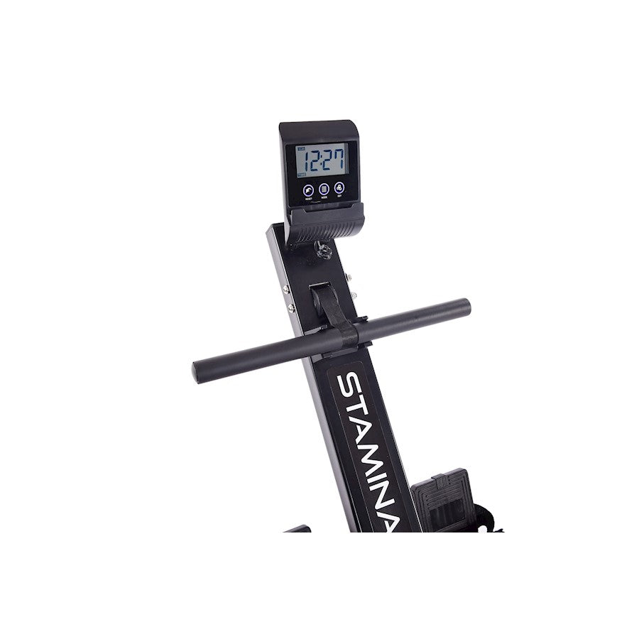 Stamina X Water Rower | Water Resistance Home Rowing Machine | Full Body Cardio Workout | 96 lbs | Model 35-1442
