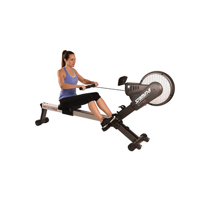 Stamina DT Pro Rower | Dual Resistance Magnetic & Air Home Rowing Machine | Full Body Cardio | Model 35-1485
