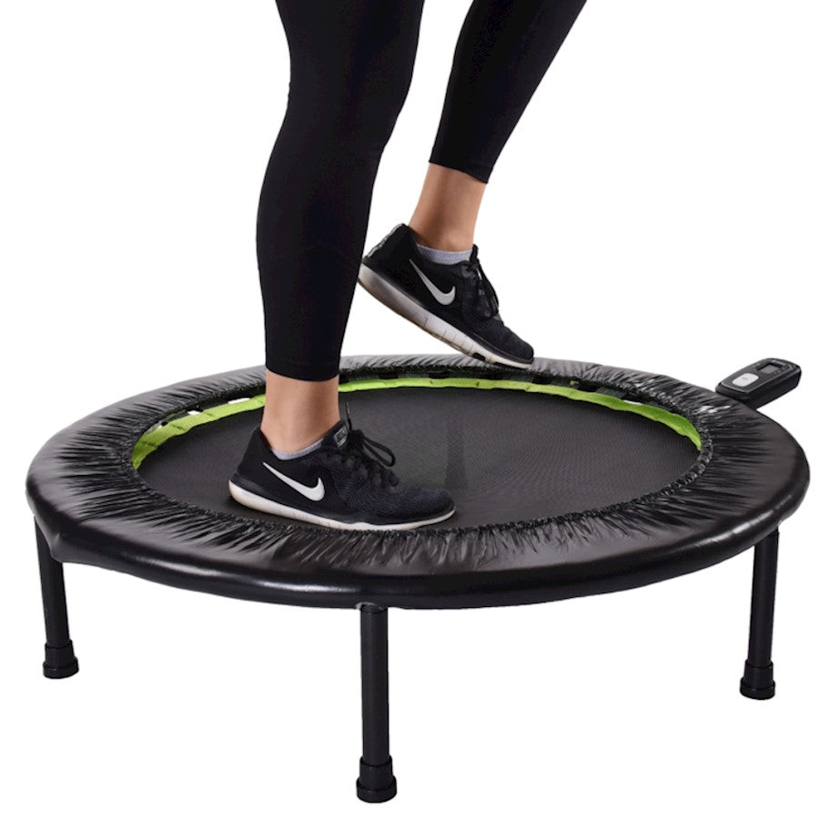Stamina Fitness 36in Round Trampoline | Steel Frame | Home Cardio & Rebounding | 36 x 36 x 8.5 in | Model 35-1635A