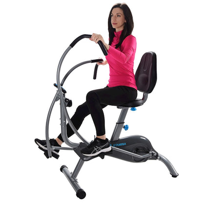 Stamina Active Aging EasyStep | Low-Impact Stepper with Magnetic Resistance | Joint-Friendly Home Cardio | Adjustable Seat | Model 40-0200