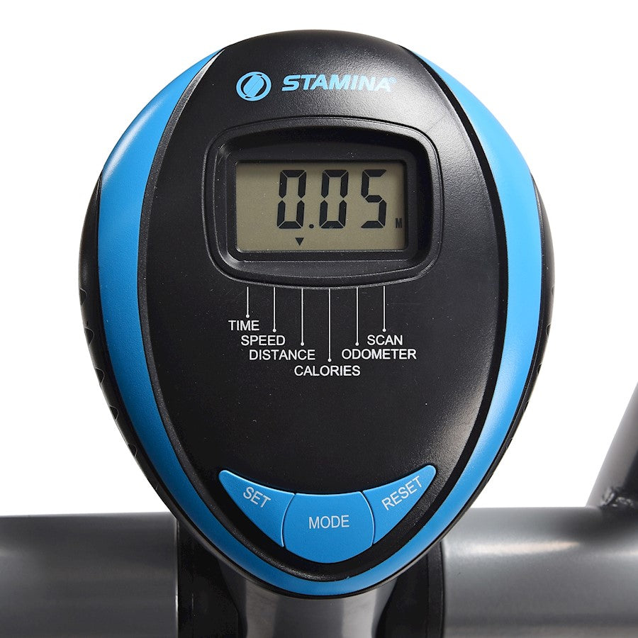 Stamina Active Aging EasyStep | Low-Impact Stepper with Magnetic Resistance | Joint-Friendly Home Cardio | Adjustable Seat | Model 40-0200
