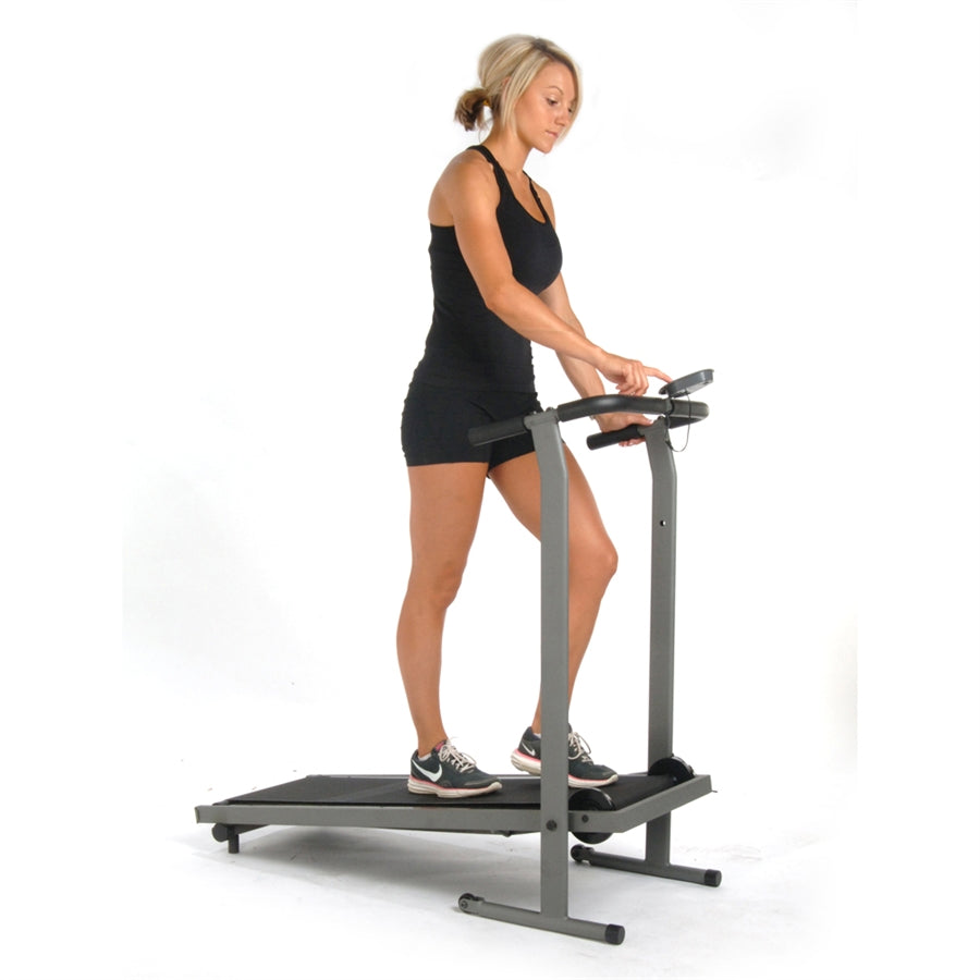Stamina InMotion T900 Manual Treadmill | Folding Steel Frame, Dual Flywheels | Home Walking & Jogging | 225lb Capacity | Model 45-0900