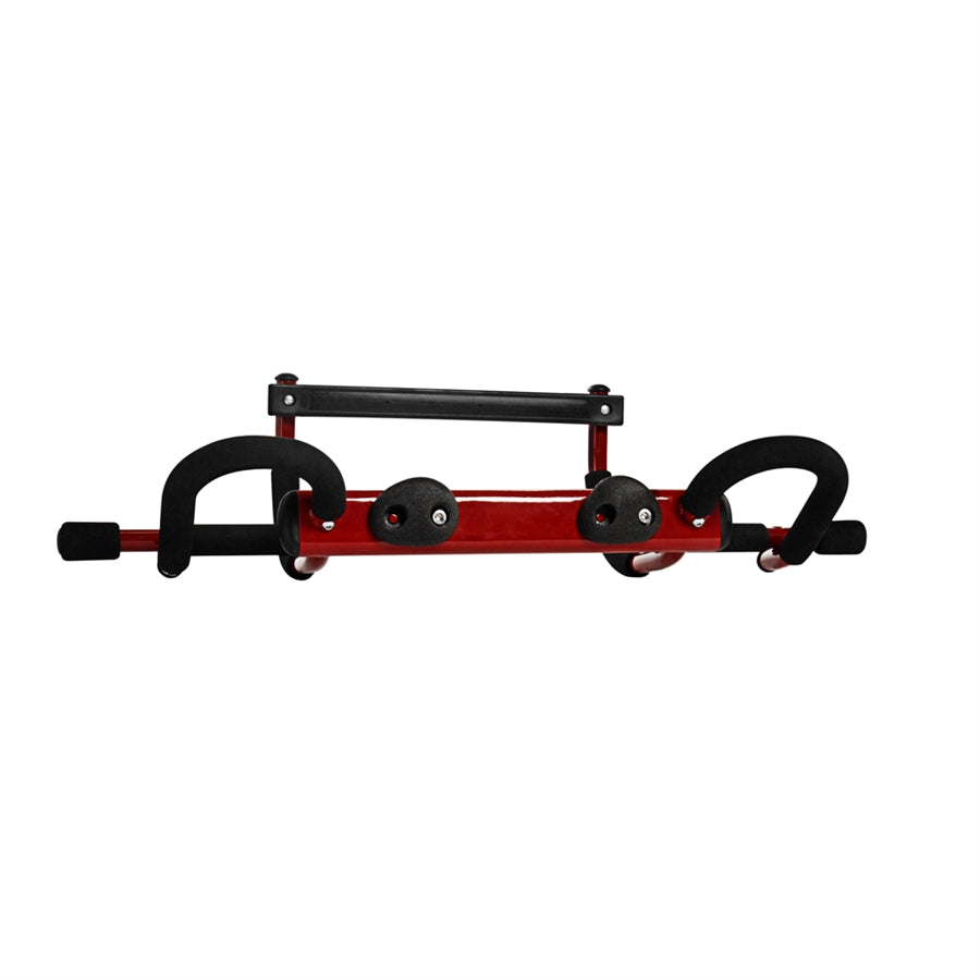 Stamina X Boulder Fit Doorway Trainer | Steel Frame, Foam Grips & Rock Holds | Home Pull-Up & Dip Bar for Doorway | Model 50-0085