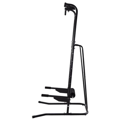 Stamina Power Tower 1698 | Black Steel Frame with Vinyl Upholstery | Home Gym Strength Training for Pull-Ups, Dips & Core | Model 50-1698