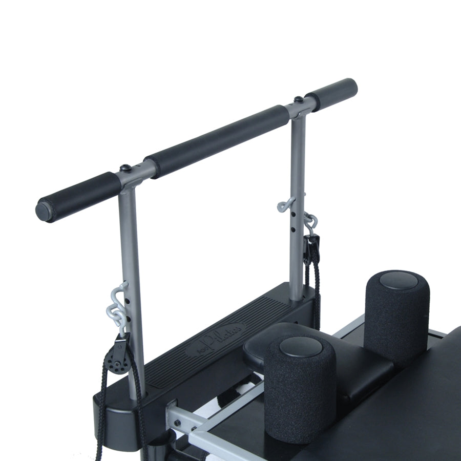 Stamina AeroPilates Pull Up Bar Accessory | Steel Frame with Padded Grip | Upper Body Strength for Pilates Reformer | 4 x 30 x 1 in | Model 55-0012