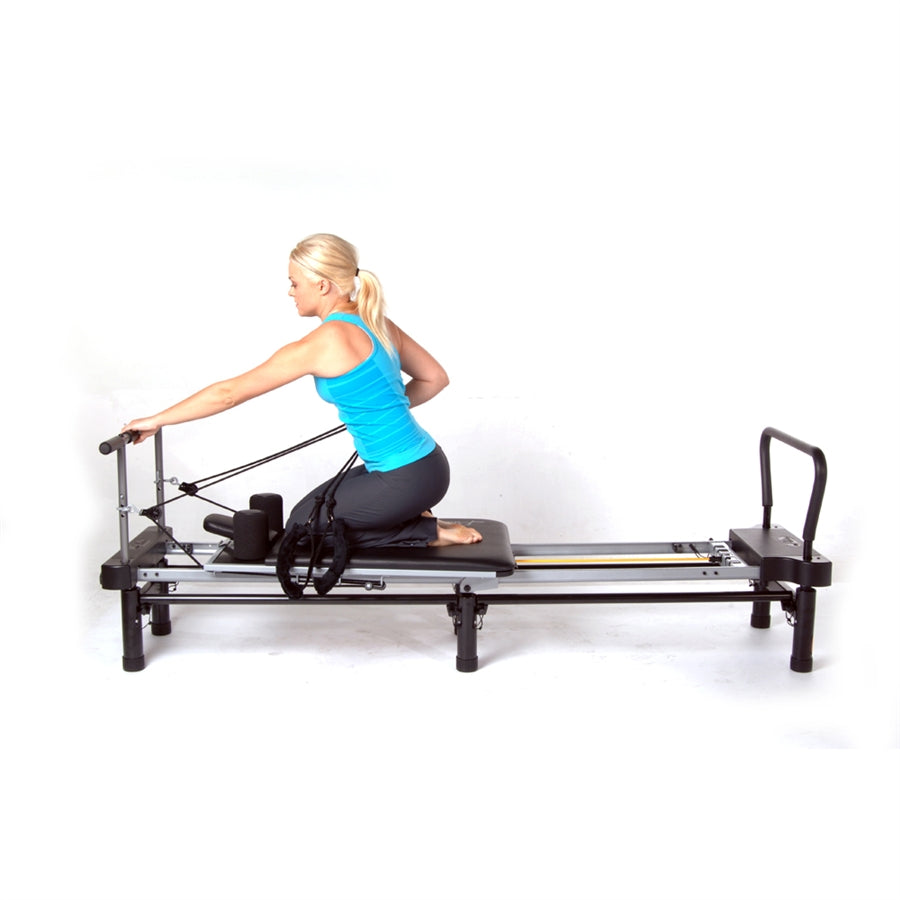 Stamina AeroPilates Pull Up Bar Accessory | Steel Frame with Padded Grip | Upper Body Strength for Pilates Reformer | 4 x 30 x 1 in | Model 55-0012