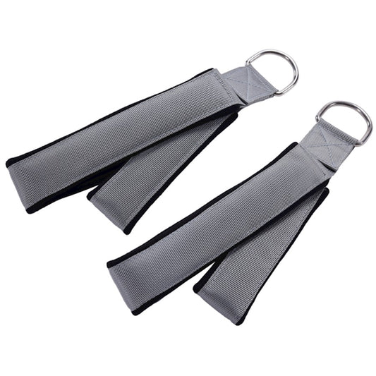 Stamina AeroPilates Precision Double Loop Straps | Textured Padded Loops for Feet & Hands | Pilates Reformer Accessory | Model 55-0014