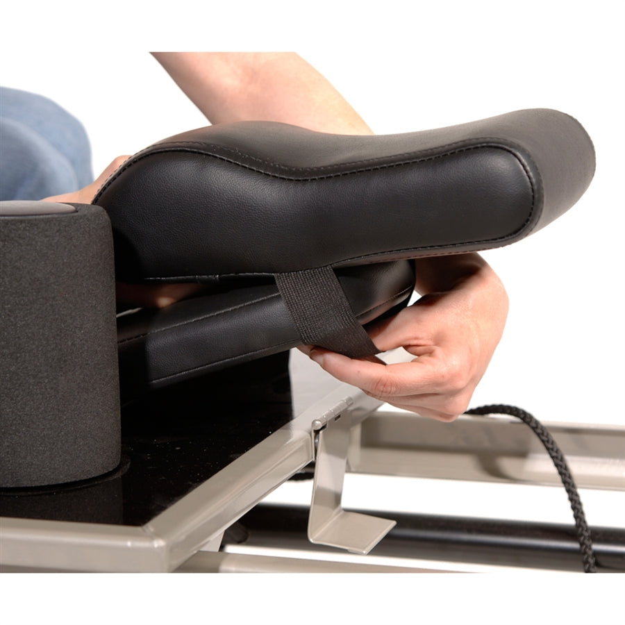 Stamina AeroPilates Head and Neck Support Pillow | Contoured Foam with Vinyl Cover | Pilates Reformer Comfort Accessory | Model 55-0015