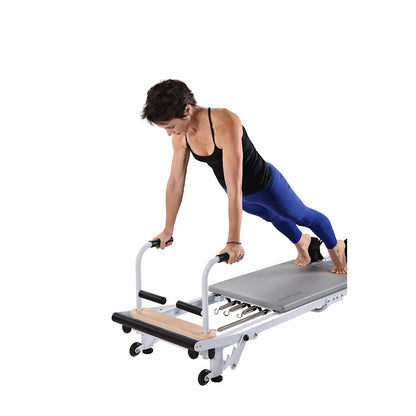 Stamina AeroPilates Precision Plank Bars | Sturdy Metal Frame with Foam Grips | Pilates Reformer Accessory for Core Workouts | Model 55-0016