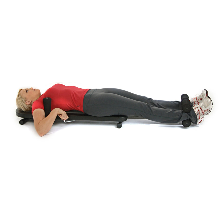 Stamina InLine Back Stretch Bench | Inversion Therapy & Spinal Decompression | Home & Office Use | 72 x 25 x 11 in | Model 55-1401