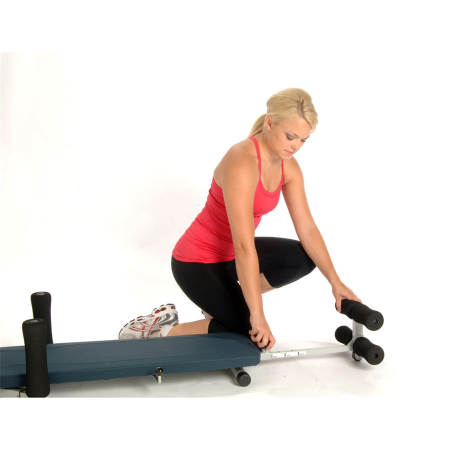Stamina InLine Back Stretch Bench | Inversion Therapy & Spinal Decompression | Home & Office Use | 72 x 25 x 11 in | Model 55-1401