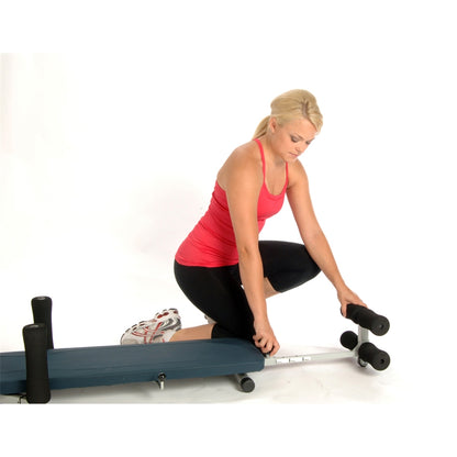 Stamina InLine Back Stretch Bench | Inversion Therapy & Spinal Decompression | Home & Office Use | 72 x 25 x 11 in | Model 55-1401