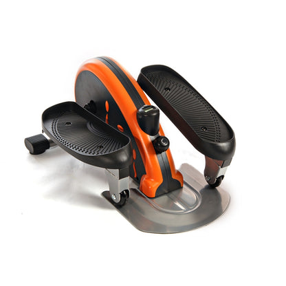 Stamina InMotion Elliptical | Compact Orange Steel Frame | Low-Impact Cardio for Home & Office | 24.5 x 17 x 11.38 in | Model 55-1603