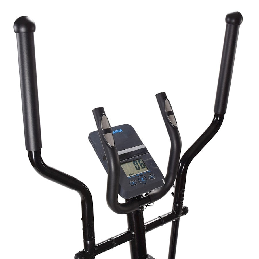 Stamina Elliptical Trainer 704 | Home Gym Cardio Machine with 8 Resistance Levels & Device Tray | 46 x 24 x 52 in | Model 55-1704