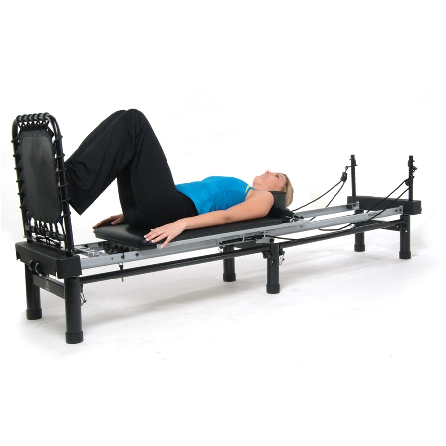 Stamina AeroPilates Stand for 4-Cord Reformers | Elevates Reformer 10in | Heavy-Duty Steel Frame | Easy Assembly & Storage | Model 55-4150